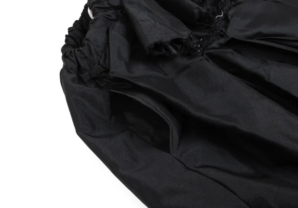 COMME des GARCONS Polyester Front Cutting Design Skirt K-166607_006
