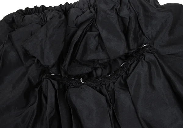 COMME des GARCONS Polyester Front Cutting Design Skirt K-166607_007