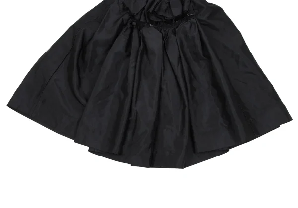 COMME des GARCONS Polyester Front Cutting Design Skirt K-166607_008