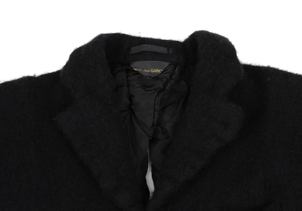 COMME des GARCONS Wool Nylon Fulling Back Slit Jacket K-166613_004