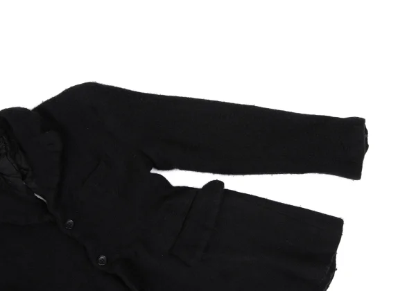 COMME des GARCONS Wool Nylon Fulling Back Slit Jacket K-166613_009