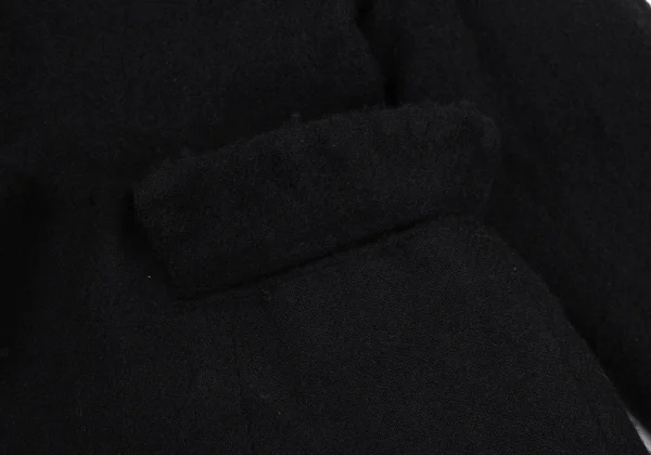COMME des GARCONS Wool Nylon Fulling Back Slit Jacket K-166613_012