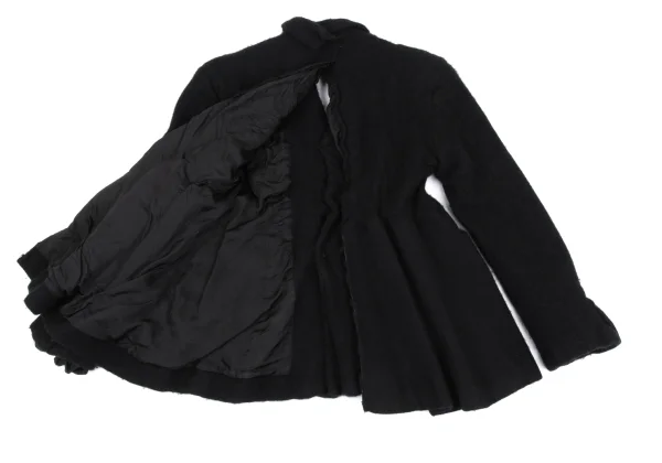 COMME des GARCONS Wool Nylon Fulling Back Slit Jacket K-166613_015