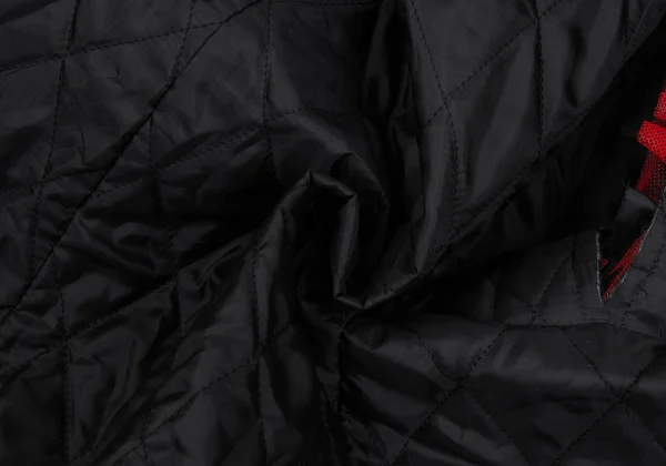 COMME des GARCONS Tulle Ruffle Layered Quilted Long Jacket K-166614_018