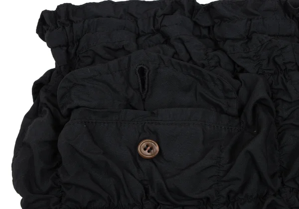 COMME des GARCONS HOMME PLUS Shirring Design Short Pants K-166615_010