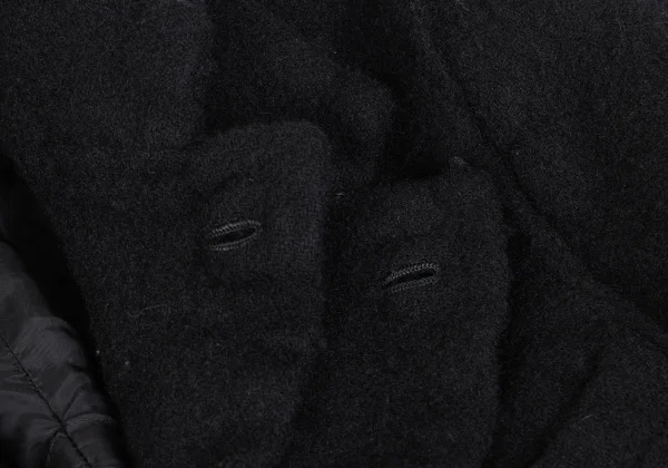 COMME des GARCONS HOMME PLUS Wool Nylon Fulling Layered Jacket K-166616_004