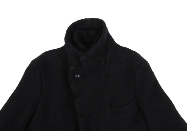 COMME des GARCONS HOMME PLUS Wool Nylon Fulling Layered Jacket K-166616_006
