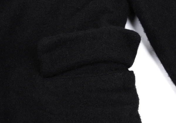 COMME des GARCONS HOMME PLUS Wool Nylon Fulling Layered Jacket K-166616_010