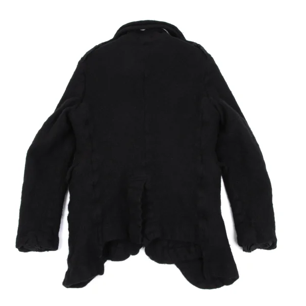 COMME des GARCONS HOMME PLUS Wool Nylon Fulling Layered Jacket K-166616_015