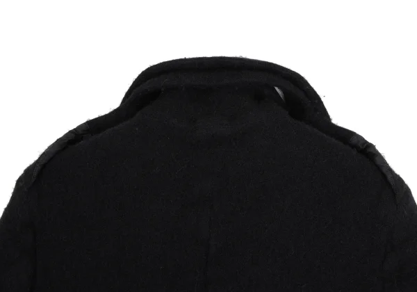 COMME des GARCONS HOMME PLUS Wool Nylon Fulling Layered Jacket K-166616_016