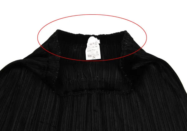 PLEATS PLEASE Velvet A-line Skirt K-166618_004
