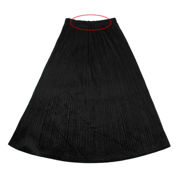 PLEATS PLEASE Velvet A-line Skirt K-166618_008
