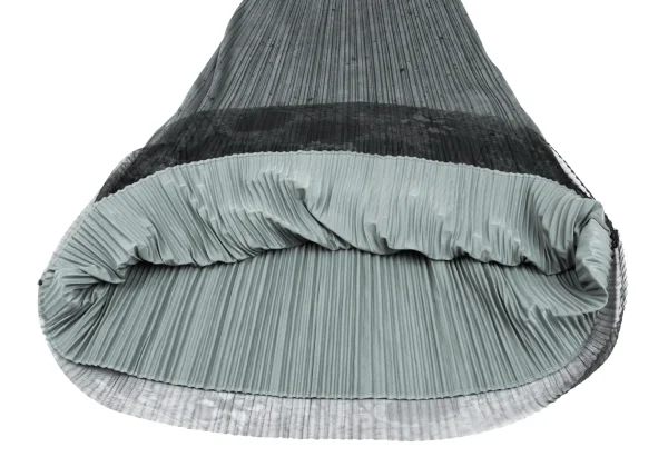 PLEATS PLEASE Floral Print Mesh Layered Skirt K-166619_008