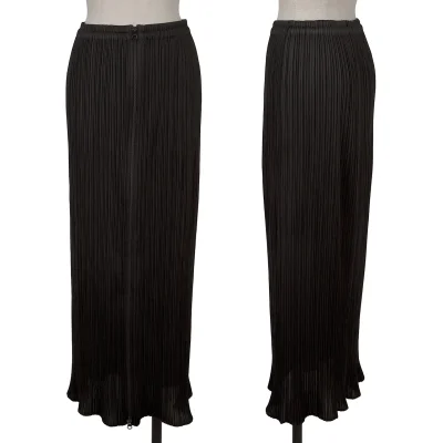 PLEATS PLEASE Front Zip Skirt