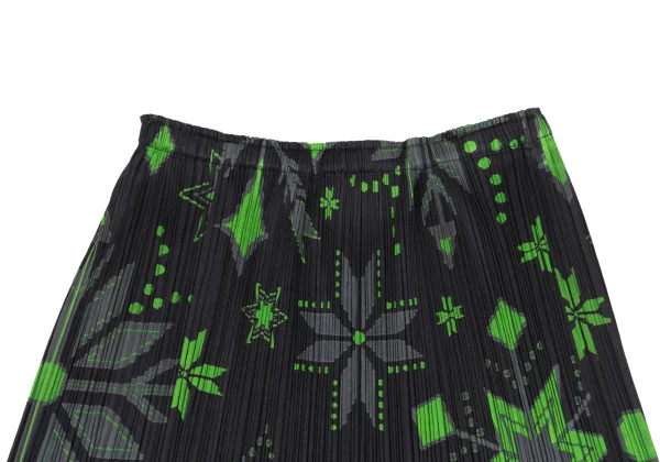 PLEATS PLEASE Snowflake Printed Skirt K-166627_004