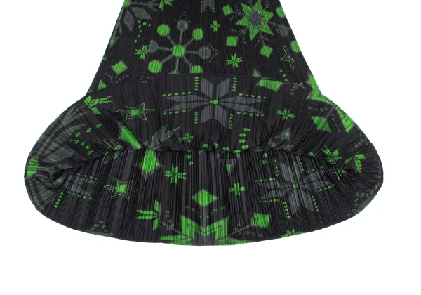 PLEATS PLEASE Snowflake Printed Skirt K-166627_007