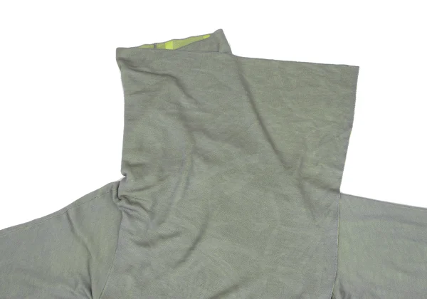 PLEATS PLEASE Jacquard Lined Draped Cardigan K-166634_004