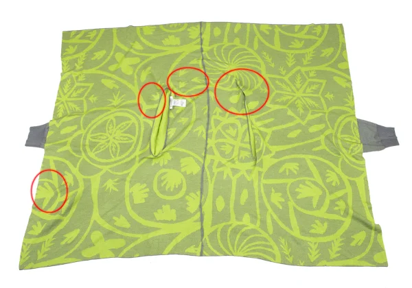 PLEATS PLEASE Jacquard Lined Draped Cardigan K-166634_011