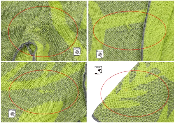 PLEATS PLEASE Jacquard Lined Draped Cardigan K-166634_013