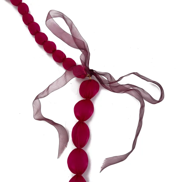 Unbranded Organza Ball Necklace K-166637_003