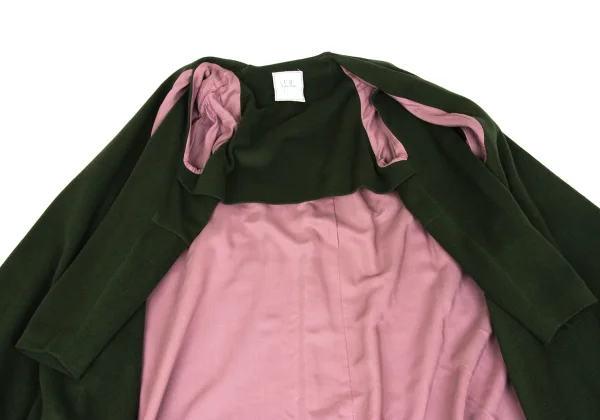 Sybilla Melton Wool Long Cloak Jacket K-166639_007