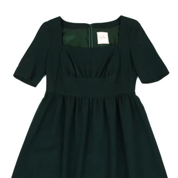 Sybilla Square-neck Short Sleeve Dress K-166641_003