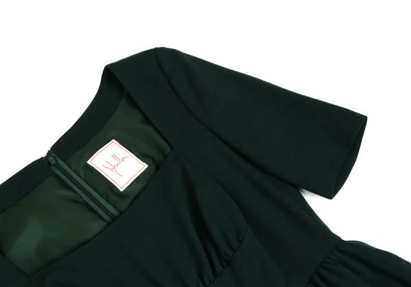 Sybilla Square-neck Short Sleeve Dress K-166641_005