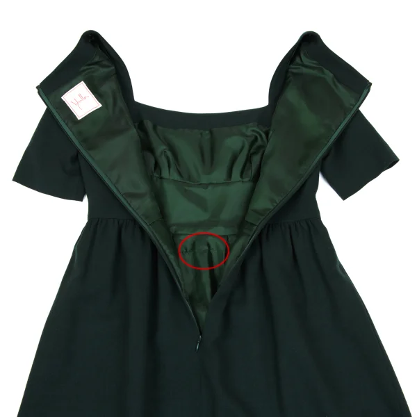 Sybilla Square-neck Short Sleeve Dress K-166641_010