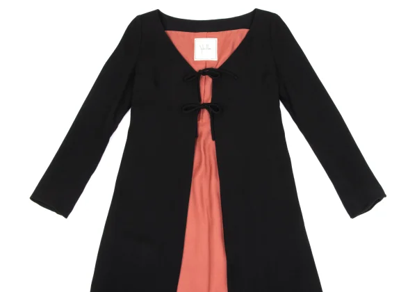 Sybilla Acetate Rayon Buttonless Long Cardigan K-166642_003