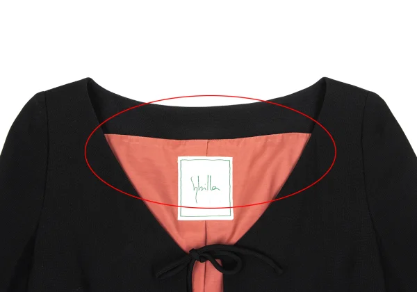 Sybilla Acetate Rayon Buttonless Long Cardigan K-166642_004