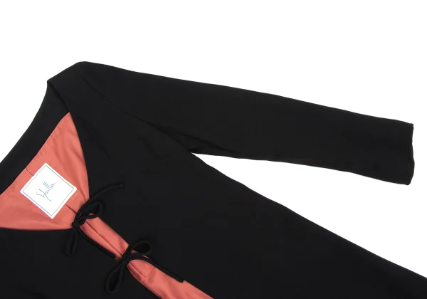 Sybilla Acetate Rayon Buttonless Long Cardigan K-166642_007