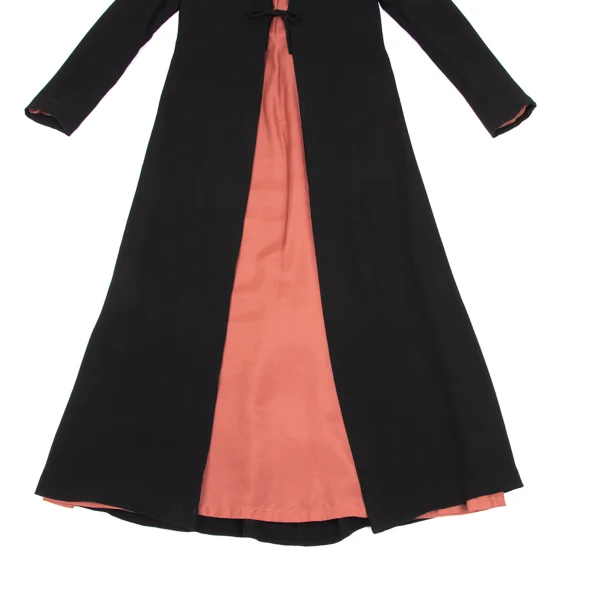 Sybilla Acetate Rayon Buttonless Long Cardigan K-166642_010