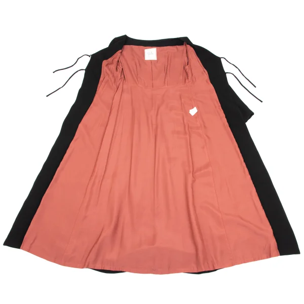 Sybilla Acetate Rayon Buttonless Long Cardigan K-166642_011