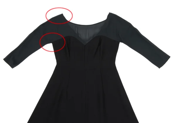 Sybilla Switching See-through Top Dress K-166643_003