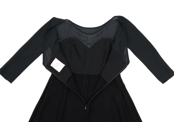 Sybilla Switching See-through Top Dress K-166643_012