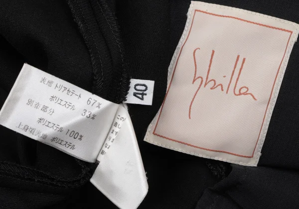 Sybilla Switching See-through Top Dress K-166643_016