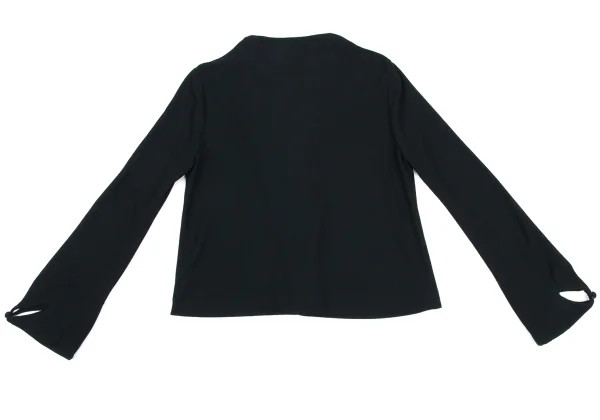 Sybilla Floral Cutting Sleeve Buttonless Cardigan K-166644_009