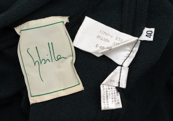 Sybilla Floral Cutting Sleeve Buttonless Cardigan K-166644_012