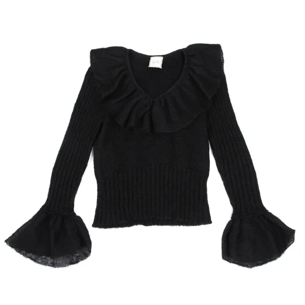 Sybilla Mohair Blend Frill Knit K-166646_002