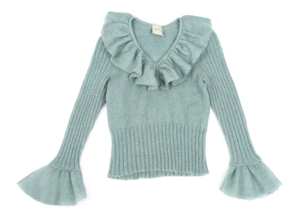 Sybilla Mohair Blend Frill Knit K-166647_002