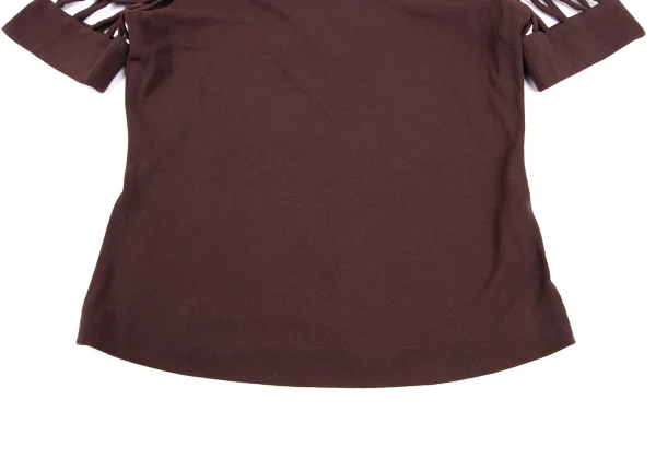 Sybilla Cotton Cutting Sleeve Top K-166649_006