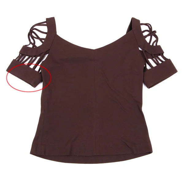 Sybilla Cotton Cutting Sleeve Top K-166649_008