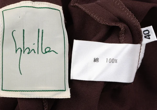 Sybilla Cotton Cutting Sleeve Top K-166649_012