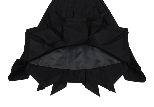 Sybilla Shiny Nep Zigzag Pleats Skirt K-166650_007