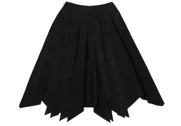 Sybilla Shiny Nep Zigzag Pleats Skirt K-166650_009