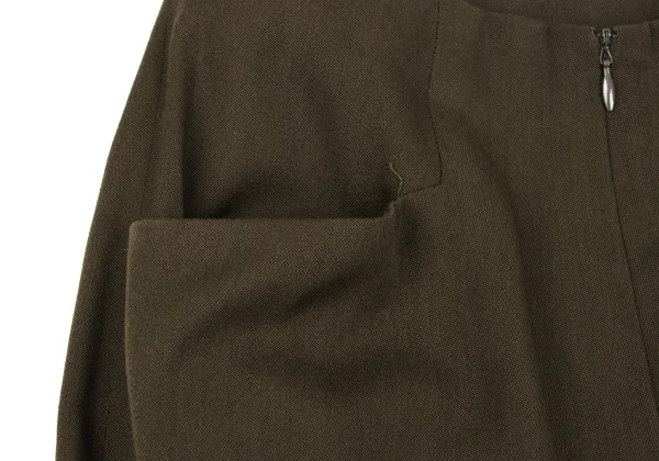 Sybilla Wool Blend Slash Pocket Wool Gabardine Pants K-166654_004