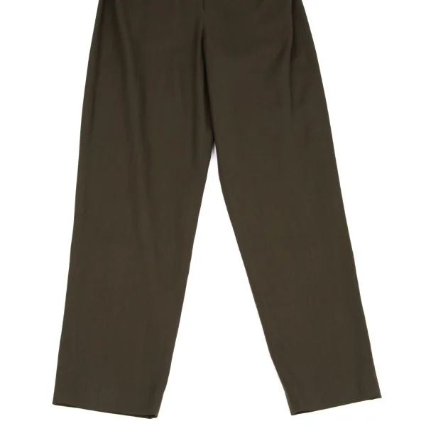 Sybilla Wool Blend Slash Pocket Wool Gabardine Pants K-166654_007