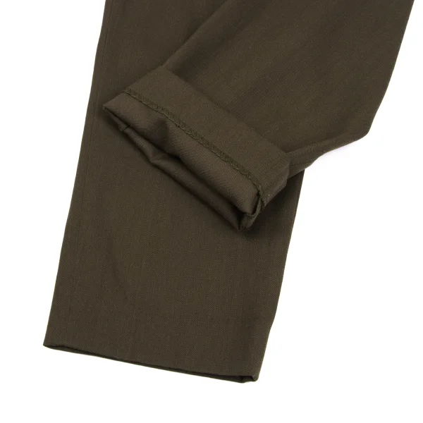 Sybilla Wool Blend Slash Pocket Wool Gabardine Pants K-166654_008