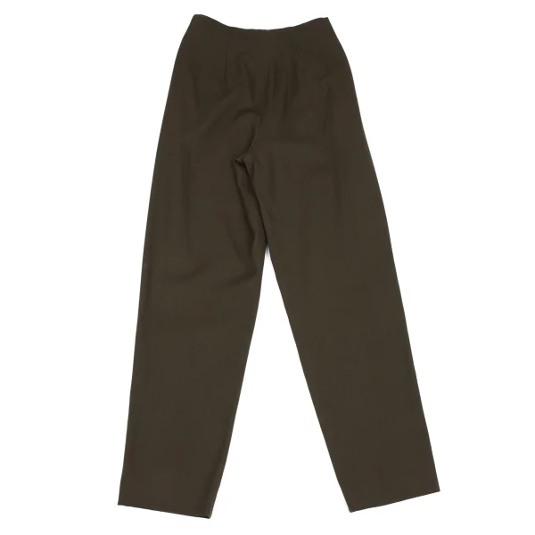 Sybilla Wool Blend Slash Pocket Wool Gabardine Pants K-166654_009
