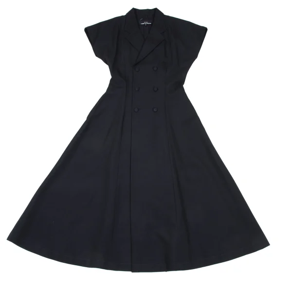 tricot COMME des GARCONS Poly Wool Double Button Pullover Dress K-166656_002